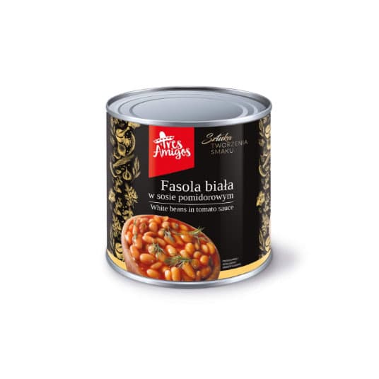 Fasola biała w sosie pomidorowym